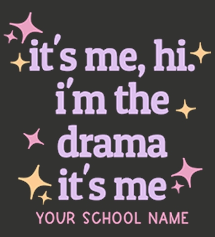 Drama t-shirt design 14