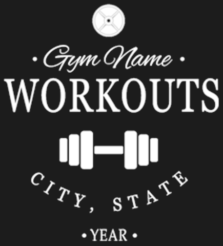 Workout t-shirt design 36