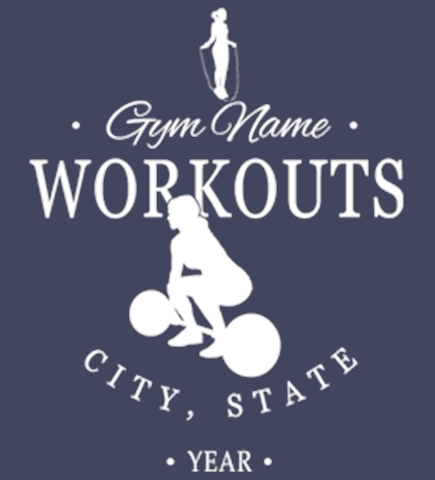 Workout t-shirt design 66