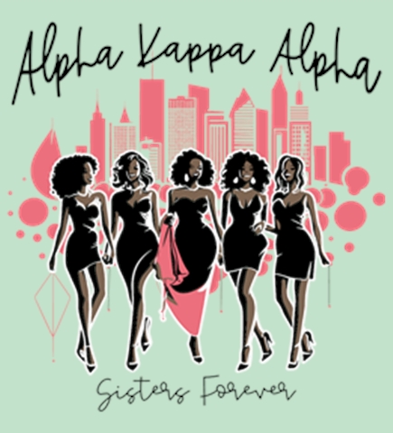 Alpha Kappa Alpha t-shirt design 14