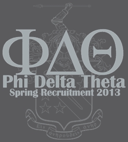 Phi Delta Theta t-shirt design 101