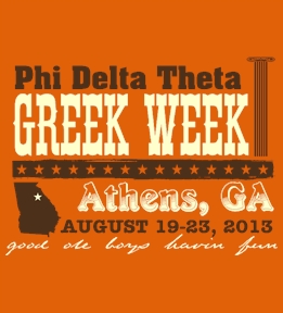 Phi Delta Theta t-shirt design 105