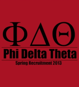 Phi Delta Theta t-shirt design 102