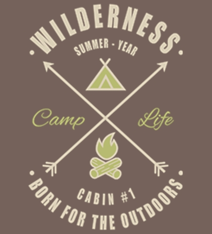 Camping t-shirt design 19