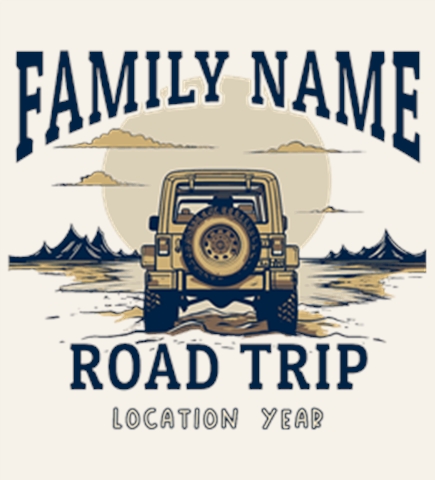 Family Vacation t-shirt design 53