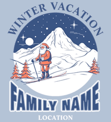 Family Vacation t-shirt design 117