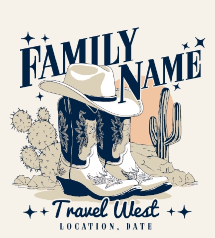 Family Vacation t-shirt design 62