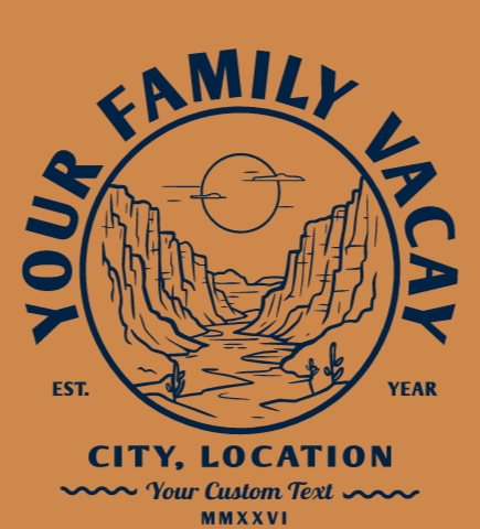 Family Vacation t-shirt design 40