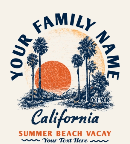 Custom Vacation T-Shirts | Create Online at UberPrints