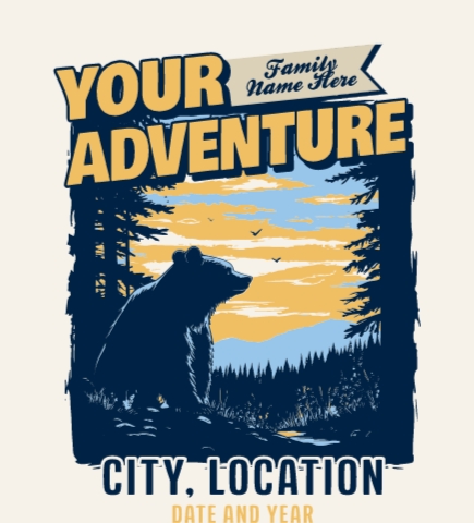 Family Vacation t-shirt design 46