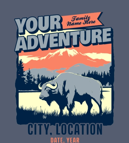 Family Vacation t-shirt design 45