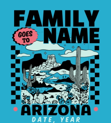 Family Vacation t-shirt design 120