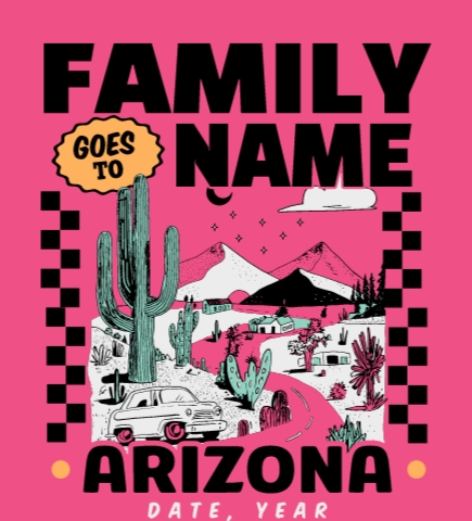 Custom Family Vacation T-Shirts | Free Designs & Fast Delivery | UberPrints