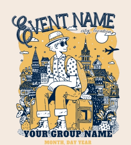 Family Vacation t-shirt design 37