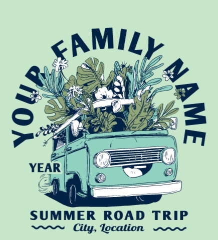 Family Vacation t-shirt design 36