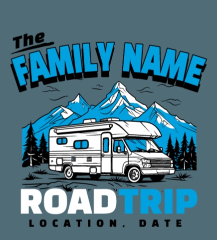 Family Vacation t-shirt design 34