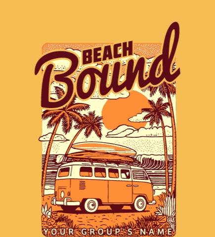 Create spring break t-shirts online at UberPrints.com