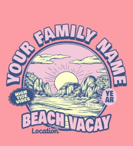 Create spring break t-shirts online at UberPrints.com