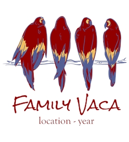 Family Vacation t-shirt design 87