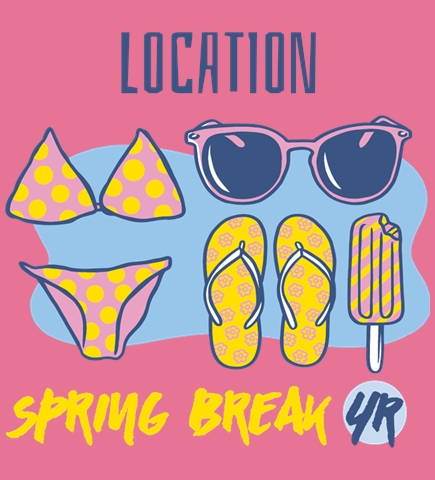 Spring Break t-shirt design 45