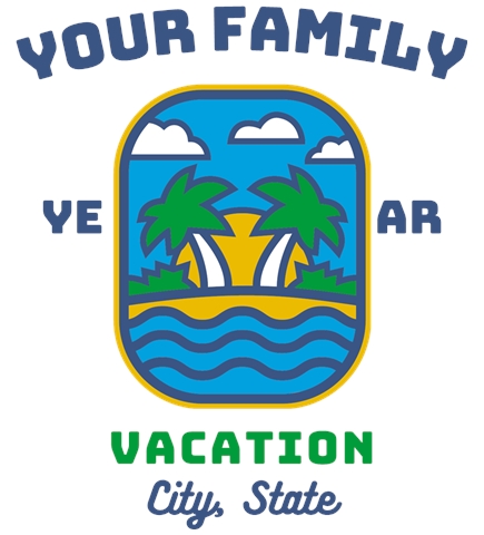 Family Vacation t-shirt design 105