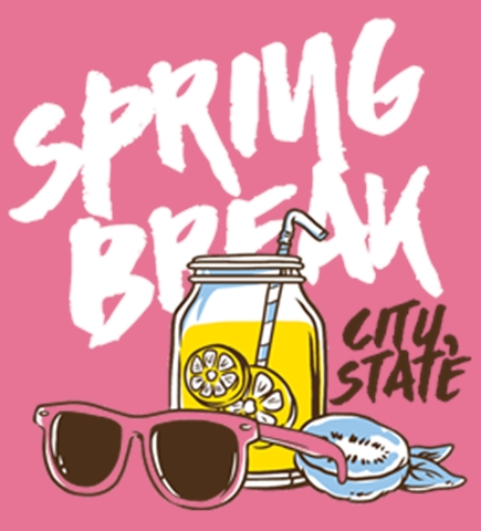 Spring Break t-shirt design 38