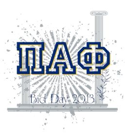 Pi Alpha Phi t-shirt design 99