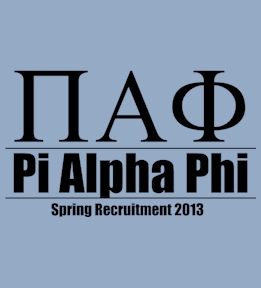 Pi Alpha Phi t-shirt design 91