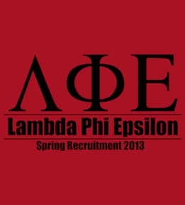 Lambda Phi Epsilon t-shirt design 99