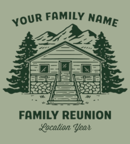 Family Reunion t-shirt design 62