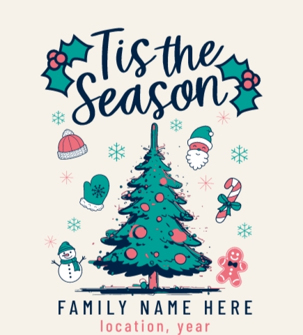 Create Custom Christmas T-shirts Online At UberPrints