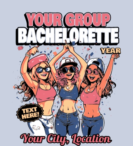 Bachelorette Party t-shirt design 15