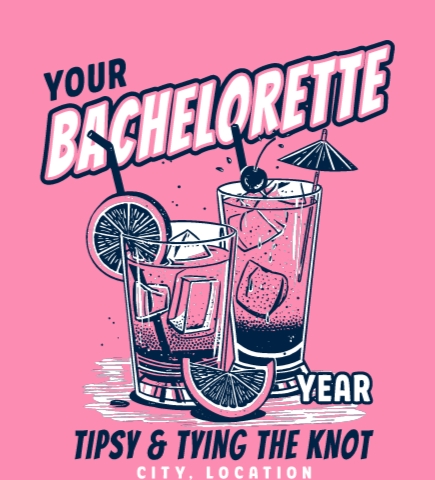 Bachelorette Party t-shirt design 16