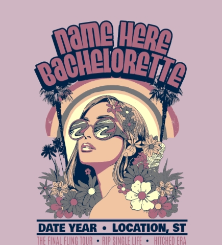 Bachelorette Party t-shirt design 19