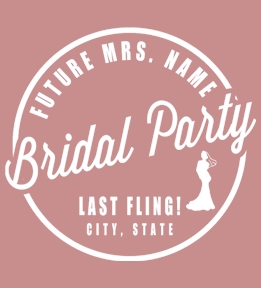 Bachelorette Party t-shirt design 78