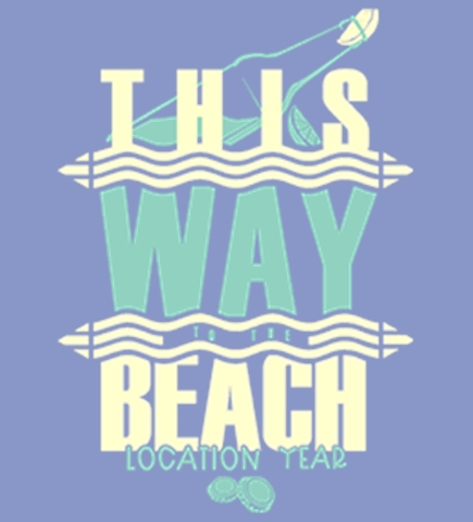Beach t-shirt design 46