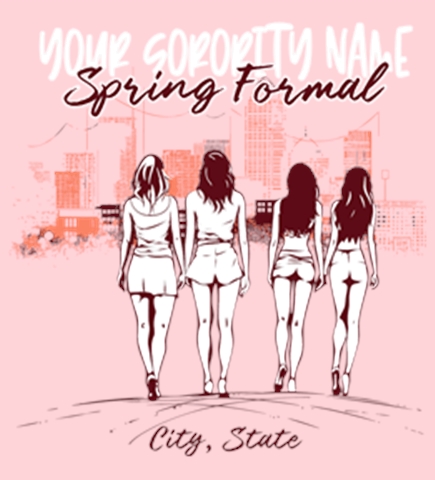 Sorority t-shirt design 90