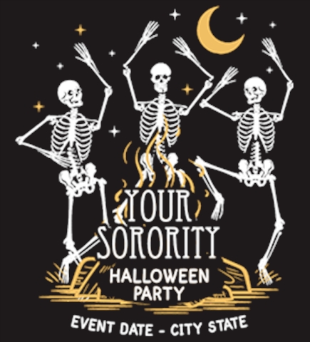 Custom Alpha Omicron Pi Shirts | Design Online at UberPrints.com