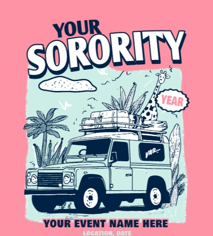 Sorority t-shirt design 36