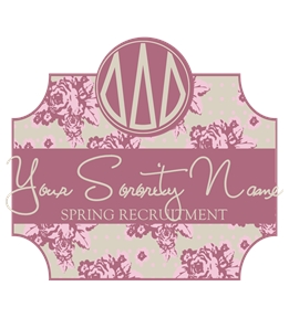 Sorority t-shirt design 122
