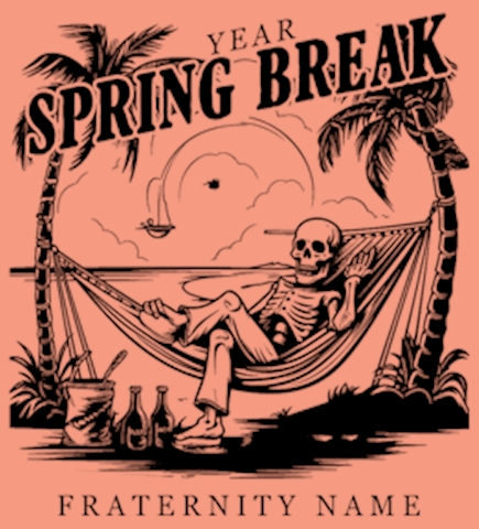 Fraternity t-shirt design 49