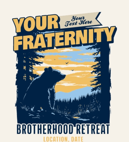 Fraternity t-shirt design 15