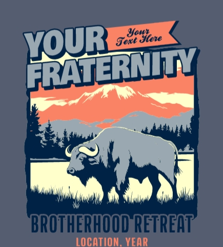 Fraternity t-shirt design 14