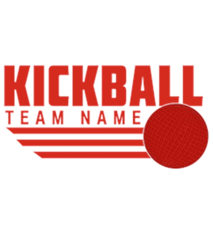 Kickball t-shirt design 6