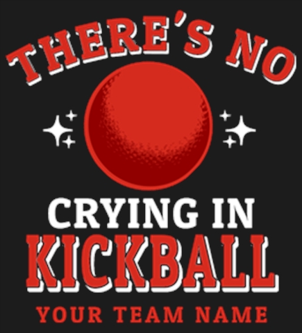 Kickball t-shirt design 17
