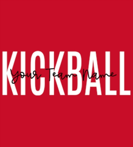 Kickball t-shirt design 3