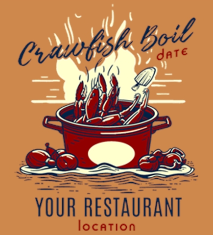 Restaurants/Bar t-shirt design 10