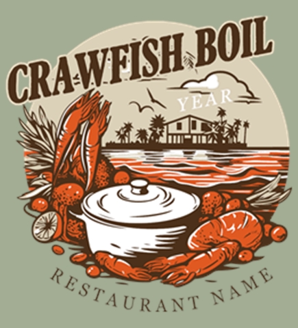 Restaurants/Bar t-shirt design 9