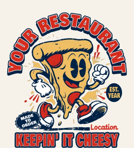 Restaurants/Bar t-shirt design 1