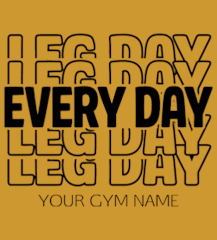 Workout t-shirt design 47